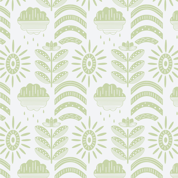 Create the playfully hygge lifestyle you've always wanted with our Weather Block Peel and Stick Removable Wallpaper.