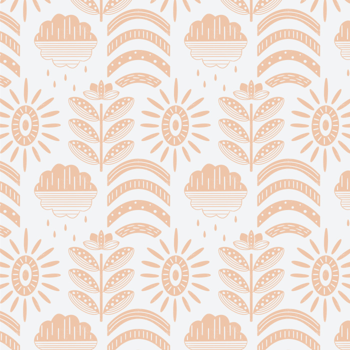 Create the playfully hygge lifestyle you've always wanted with our Weather Block Peel and Stick Removable Wallpaper.