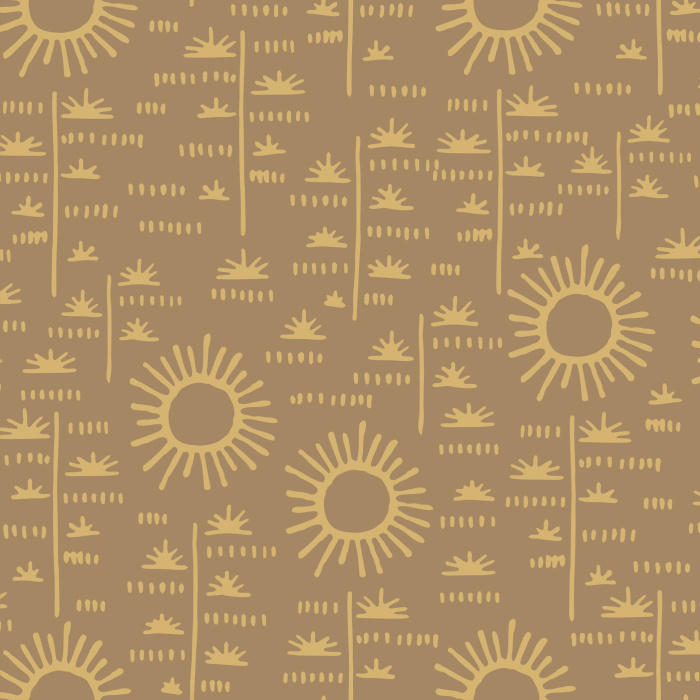 Brighten up your home with our Dia Soleado Peel And Stick Removable Wallpaper! 