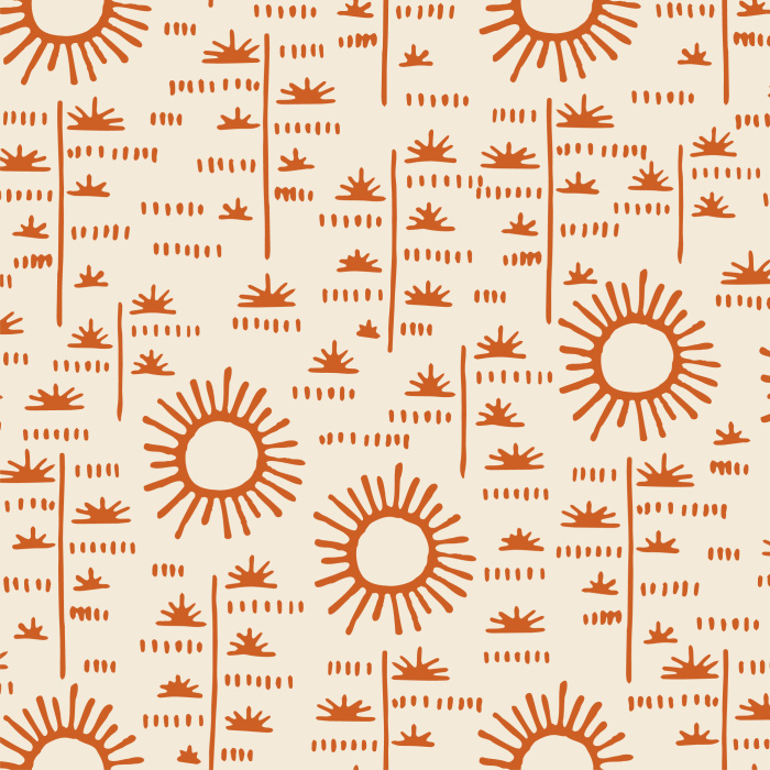 Brighten up your home with our Dia Soleado Peel And Stick Removable Wallpaper! 