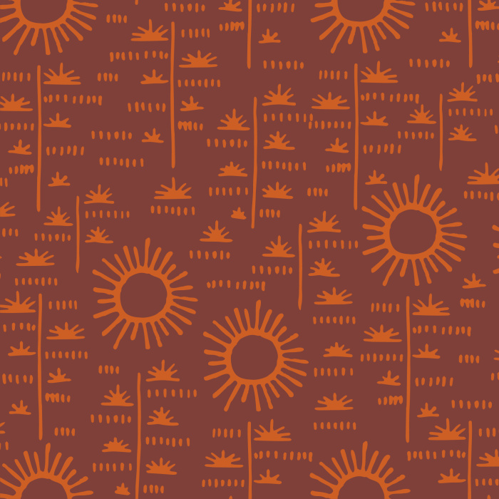 Brighten up your home with our Dia Soleado Peel And Stick Removable Wallpaper! 