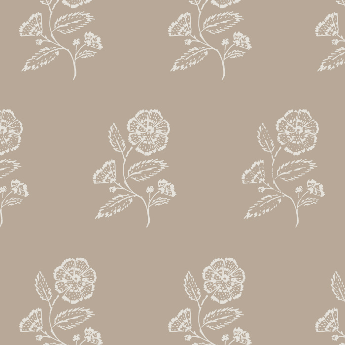 Add a vintage accent wall to any wall in your home with our Pressed Flower Peel And Stick Removable Wallpaper.