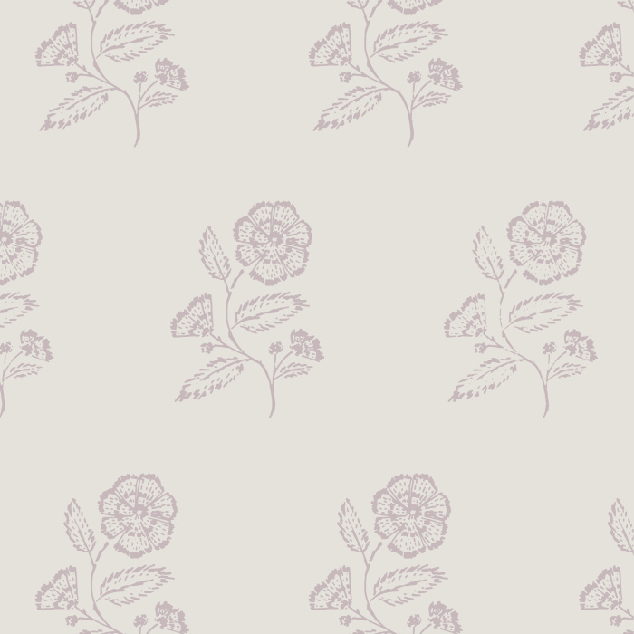 Add a vintage accent wall to any wall in your home with our Pressed Flower Peel And Stick Removable Wallpaper.