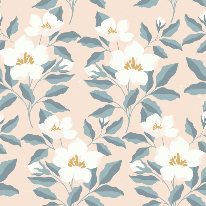 The Field Rosa Peel And Stick Removable Wallpaper will spruce up any room in your home with a beautiful floral design.