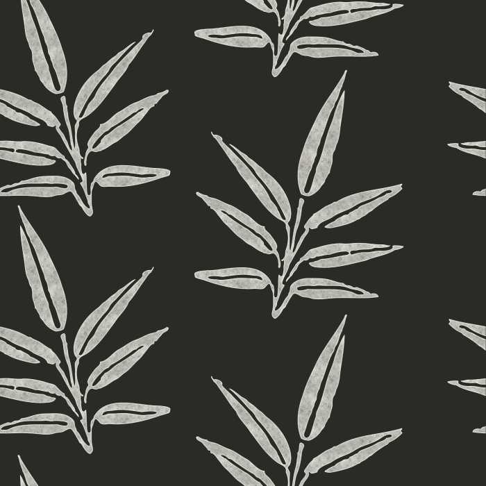 Add a touch of nature to your walls with our Minimal Leaves Peel And Stick Removable Wallpaper.