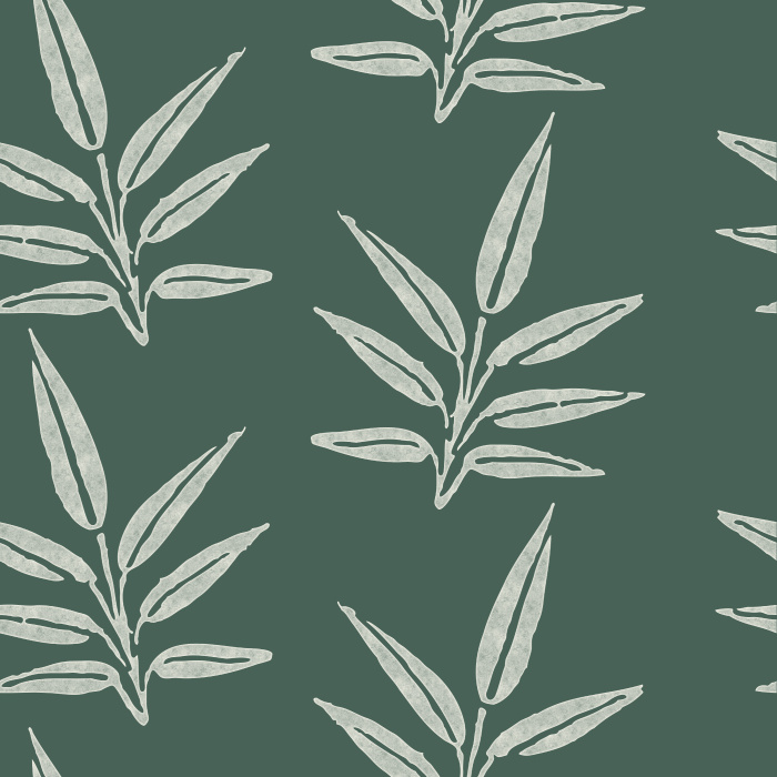 Add a touch of nature to your walls with our Minimal Leaves Peel And Stick Removable Wallpaper.