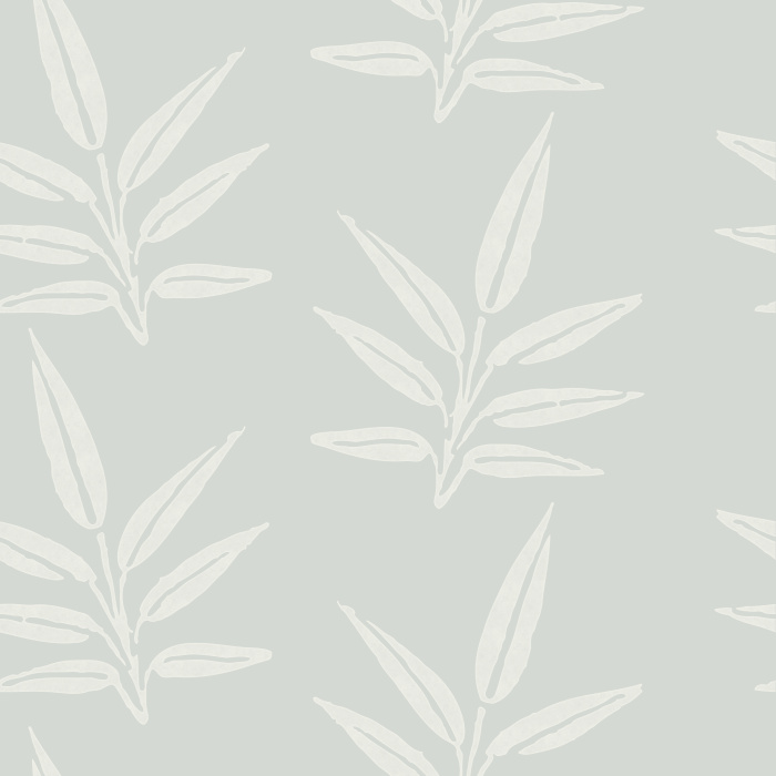 Add a touch of nature to your walls with our Minimal Leaves Peel And Stick Removable Wallpaper.
