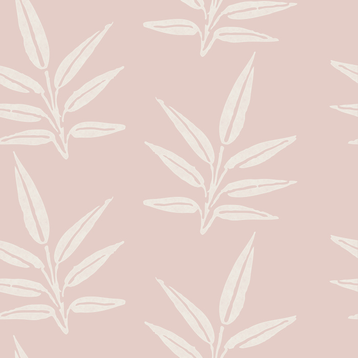 Add a touch of nature to your walls with our Minimal Leaves Peel And Stick Removable Wallpaper.