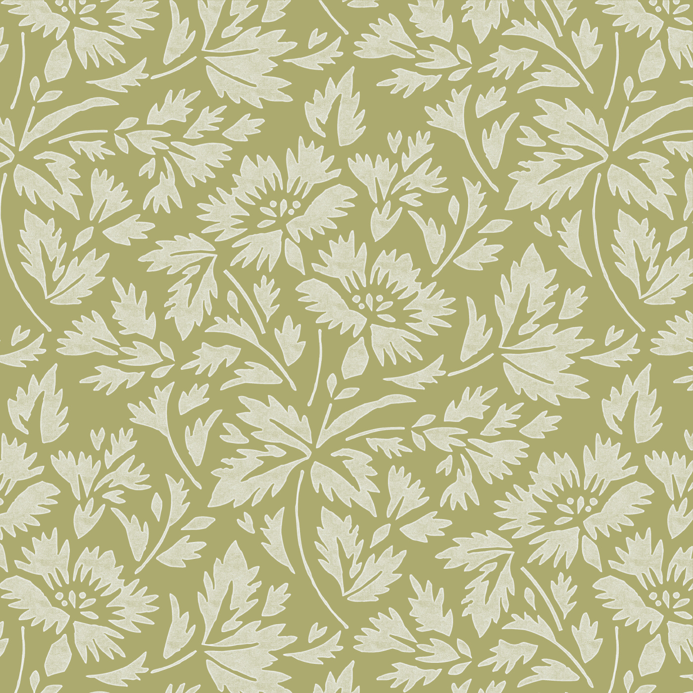 Intertwining Florals Wallpaper