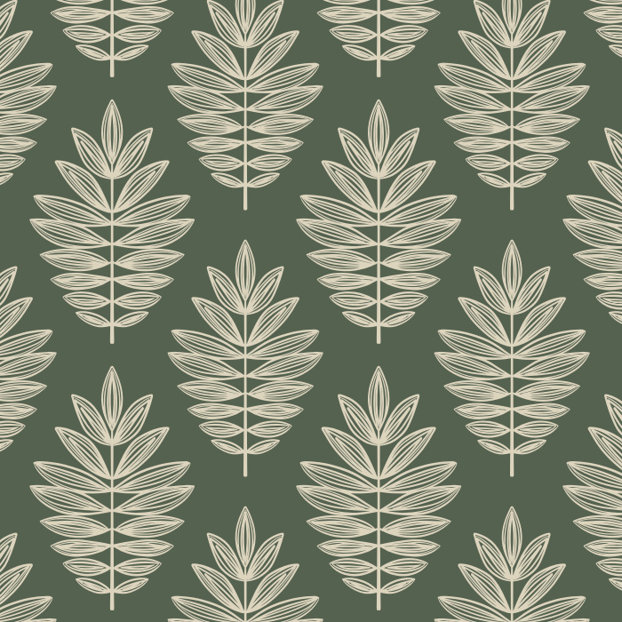 Create a tropical getaway in your own home with our Palm Lines Peel and Stick Removable Wallpaper.