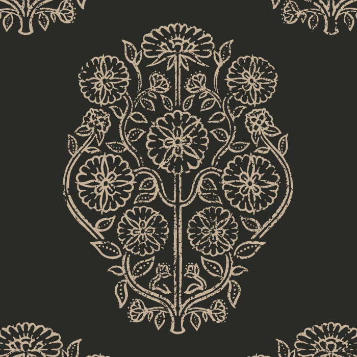 Create a timelessly classic accent in your home with our Evergreen Vines Peel and Stick Removable Wallpaper.