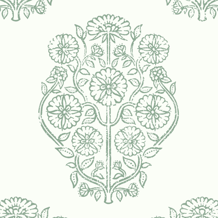 Create a timelessly classic accent in your home with our Evergreen Vines Peel and Stick Removable Wallpaper.