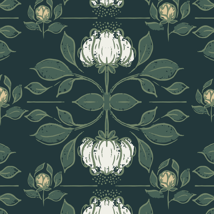 Add a classically elegant look to any wall in your interior with our Mirrored Trellis Peel And Stick Removable Wallpaper. 