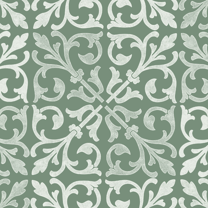 Add an old-fashioned accent to your walls with our Vintage Tile Peel And Stick Removable Wallpaper.
