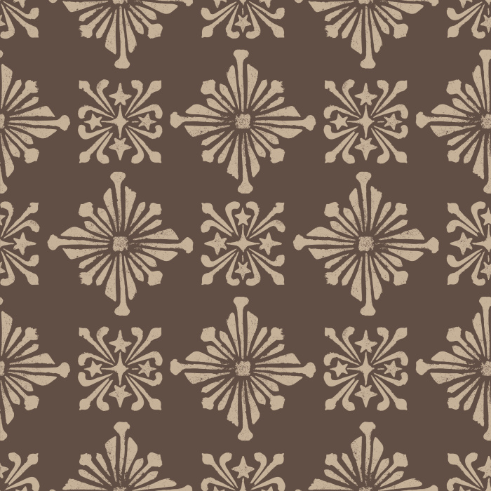 Create a truly unique space with our Starburst Motif Peel and Stick Removable Wallpaper.