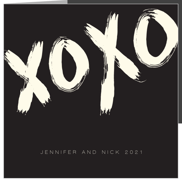 Love is in the air. Let's take it back to the time when expressing your love came through handwritten letters signed with X's and O's. Now you've got the perfect design for that timeless wedding you've been imagining.