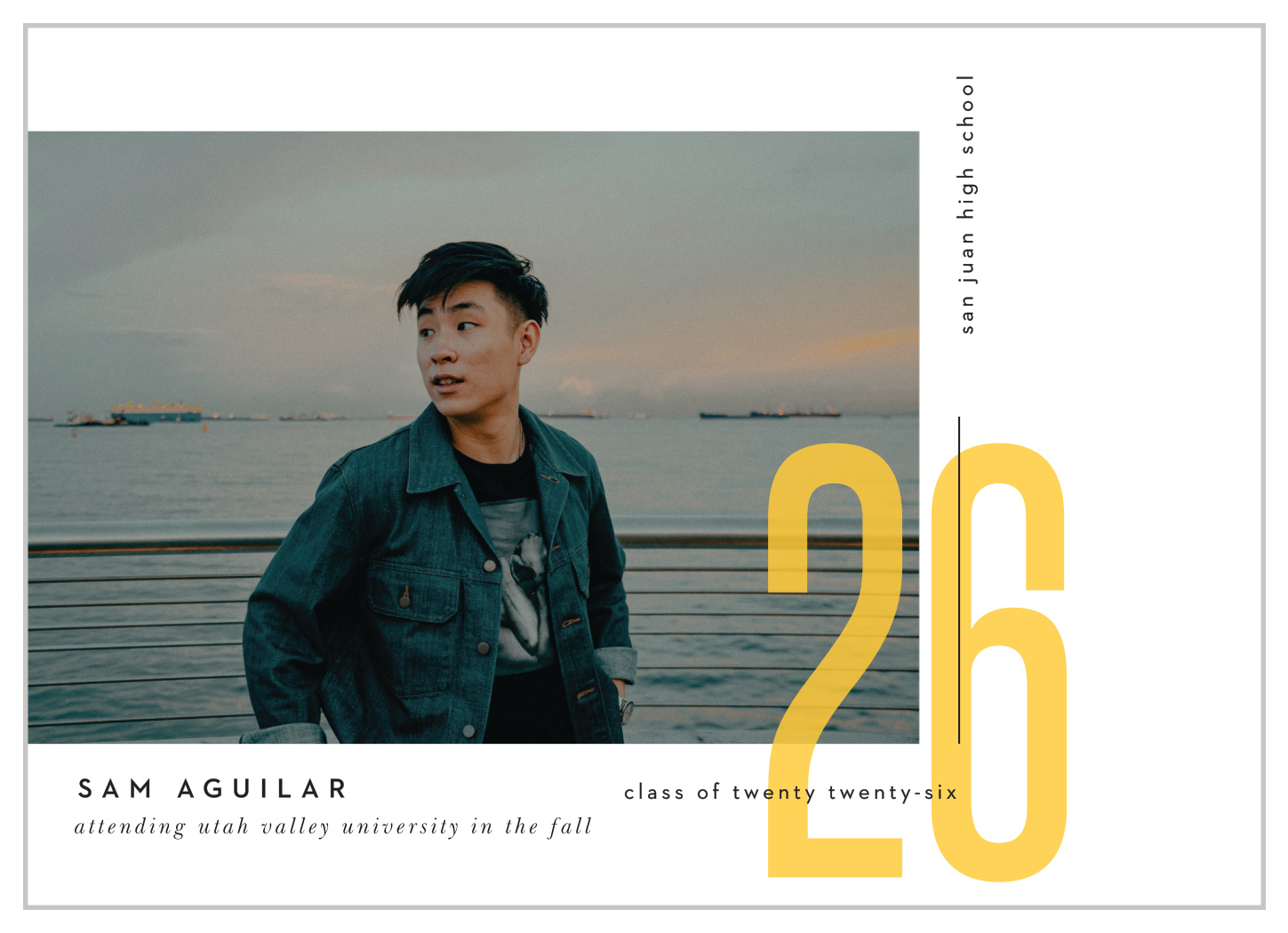 Stated Year Graduation Announcements
