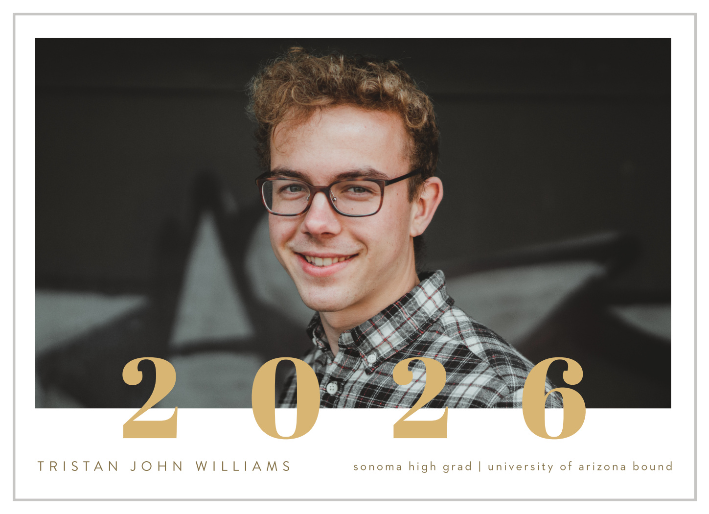 Widescreen Scholar Graduation Announcements