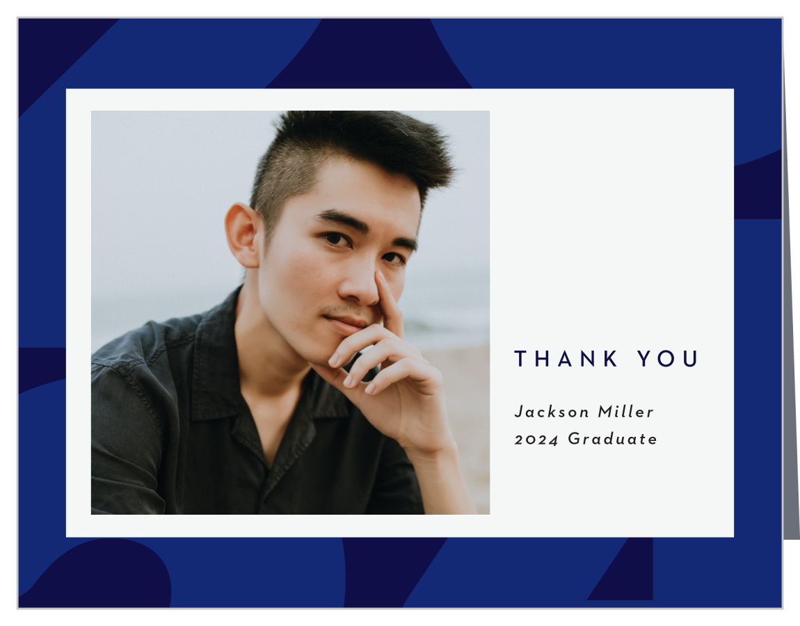 Split Year Graduation Thank You Cards by Basic Invite
