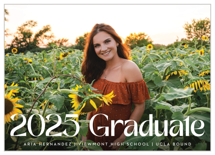 Announce your big day with our Rad Grad Graduation Announcements.