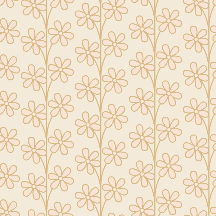 Our Daisy Dance Peel And Stick Removable Wallpaper add a touch of nature in a cute fashion to any wall in your home. 