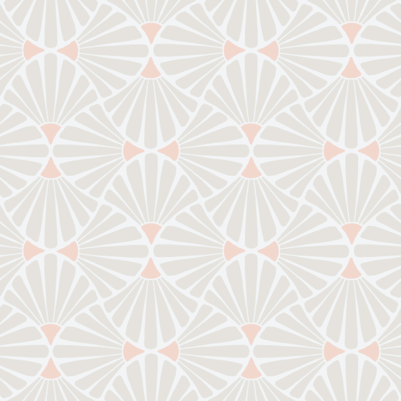 Art Deco Daisy Wallpaper