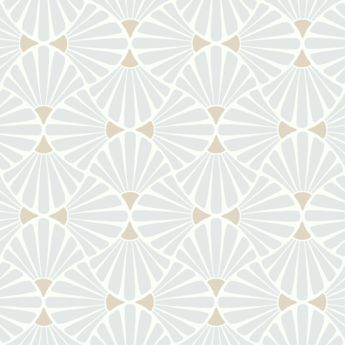 A geometric take on the traditional daisy, our Art Deco Daisy Removable Peel and Stick wallpaper is a welcome addition to any room in your home.