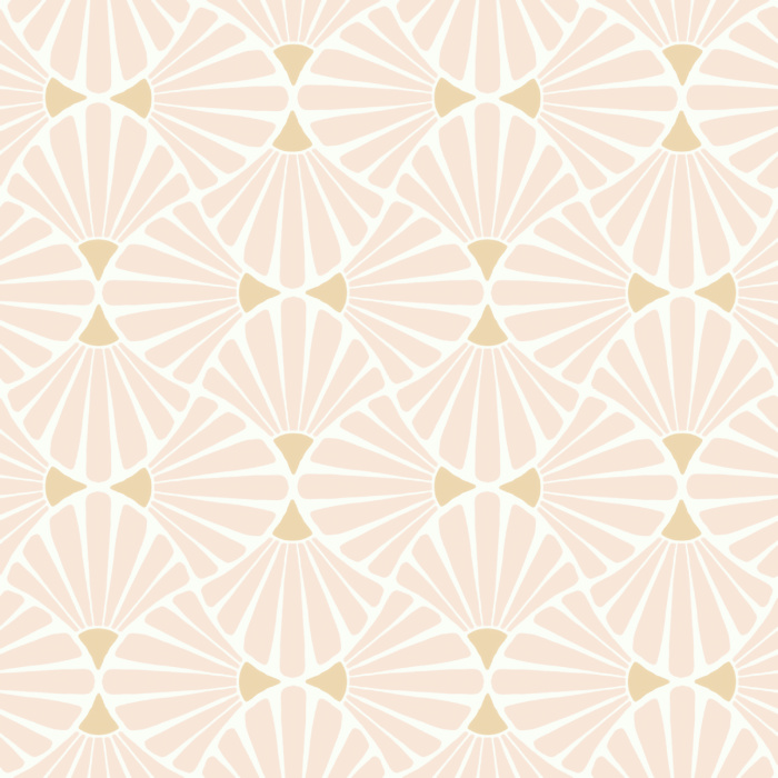 A geometric take on the traditional daisy, our Art Deco Daisy Removable Peel and Stick wallpaper is a welcome addition to any room in your home.