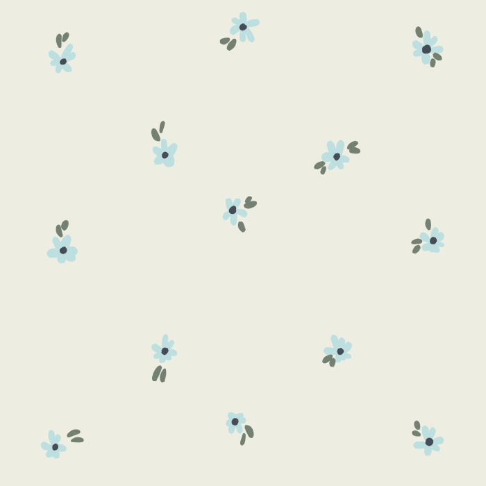 Our Petite Periwinkle Peel And Stick Removable Wallpaper add the perfect touch of greenery to any wall in your home.