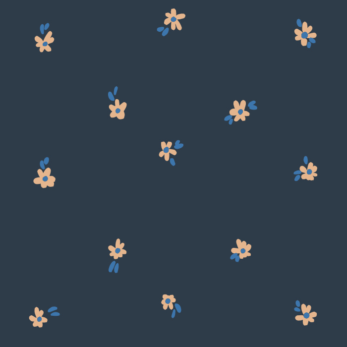 Our Petite Periwinkle Peel And Stick Removable Wallpaper add the perfect touch of greenery to any wall in your home.