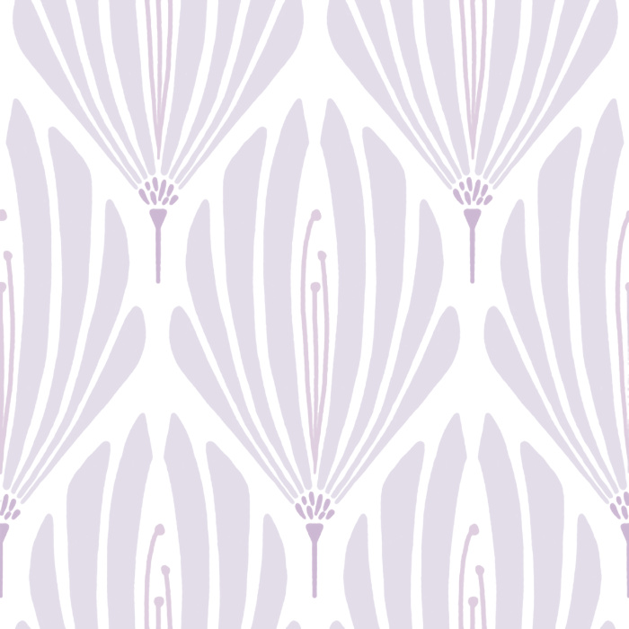 Volleyoop  Lavender  Peel  Stick Wallpaper  Fathead