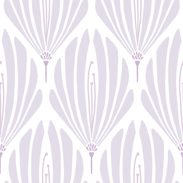 With it’s damask-like pattern of simplified floral shapes, our Fanning Florals Peel And Stick Removable Wallpaper is sure to make a statement on any wall.