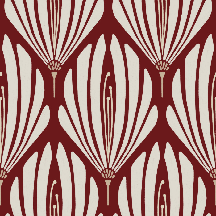 With it’s damask-like pattern of simplified floral shapes, our Fanning Florals Peel And Stick Removable Wallpaper is sure to make a statement on any wall.