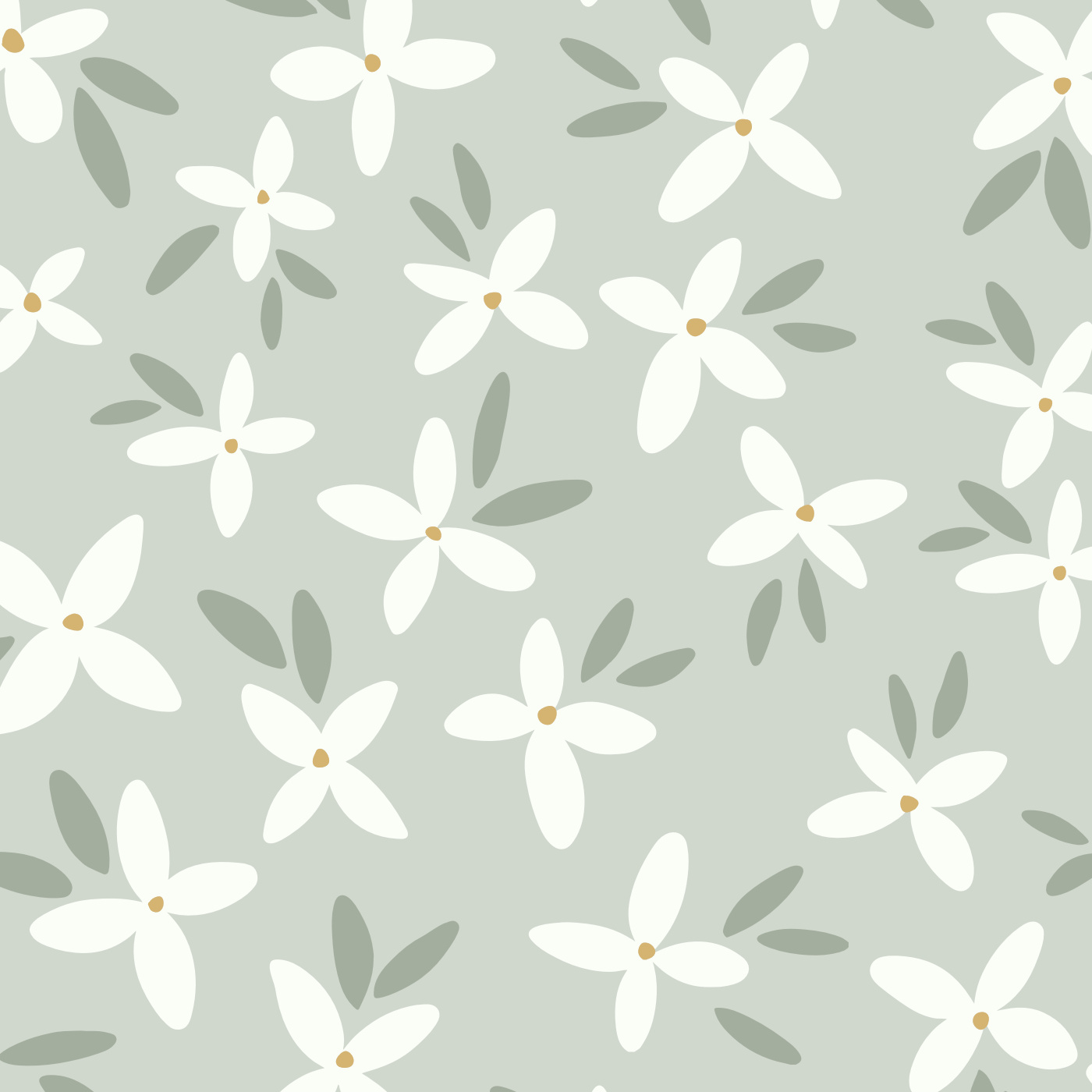 Starflower Sprinkle Wallpaper