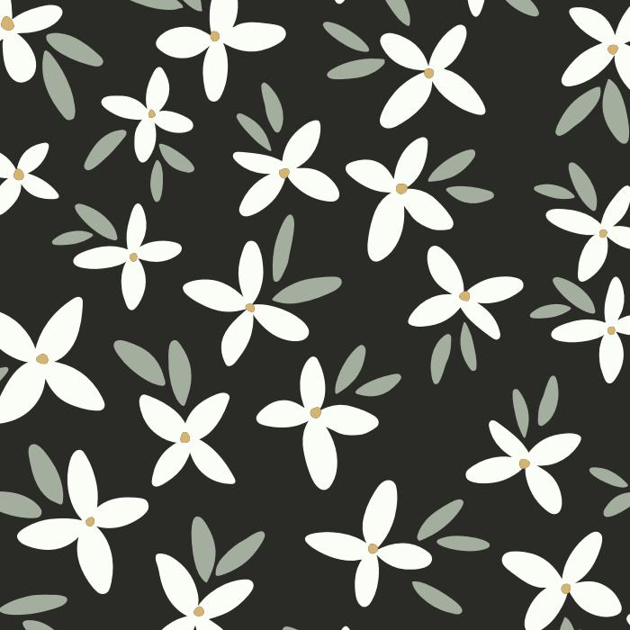 Add a touch of nature to your walls with our Starflower Sprinkle Peel And Stick Removable Wallpaper.
