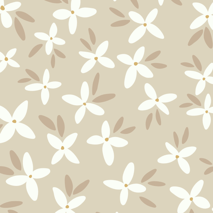 Add a touch of nature to your walls with our Starflower Sprinkle Peel And Stick Removable Wallpaper.