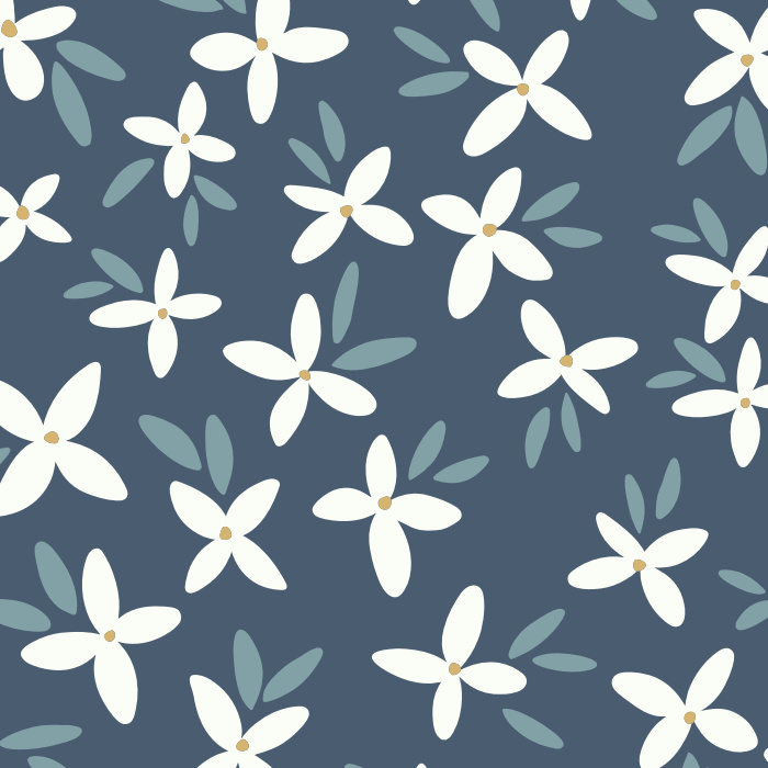 Add a touch of nature to your walls with our Starflower Sprinkle Peel And Stick Removable Wallpaper.