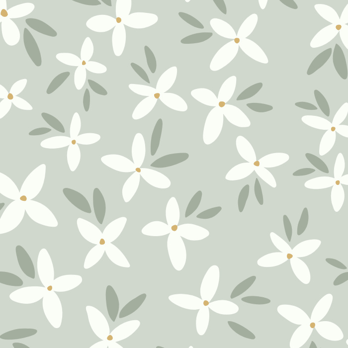 Add a touch of nature to your walls with our Starflower Sprinkle Peel And Stick Removable Wallpaper.