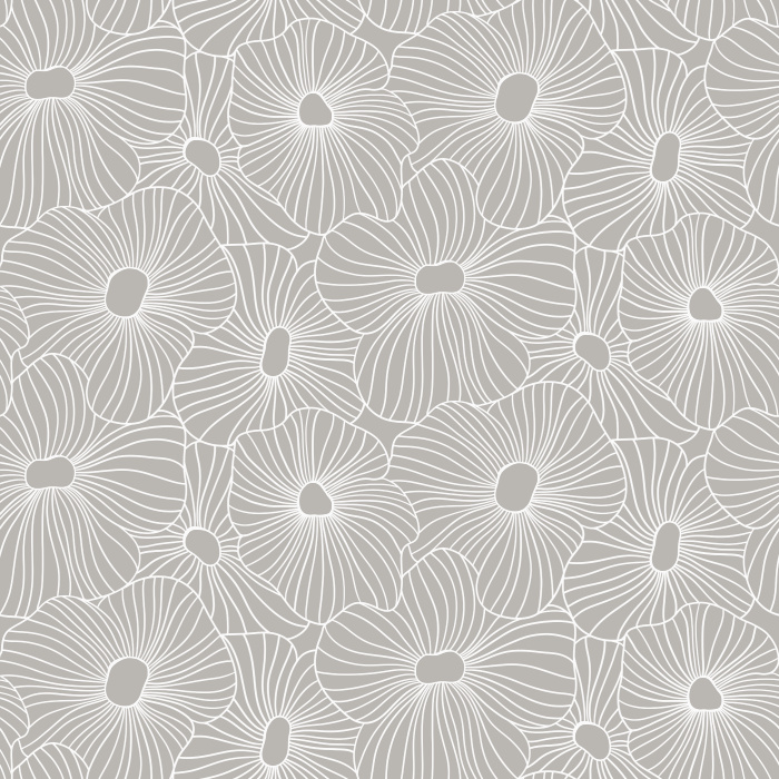 Our Outlined Florals Peel And Stick Removable Wallpaper bring the look of a blossoming garden to any wall in your home.