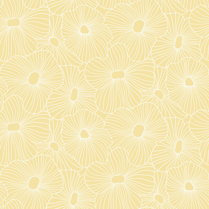 Our Outlined Florals Peel And Stick Removable Wallpaper bring the look of a blossoming garden to any wall in your home.