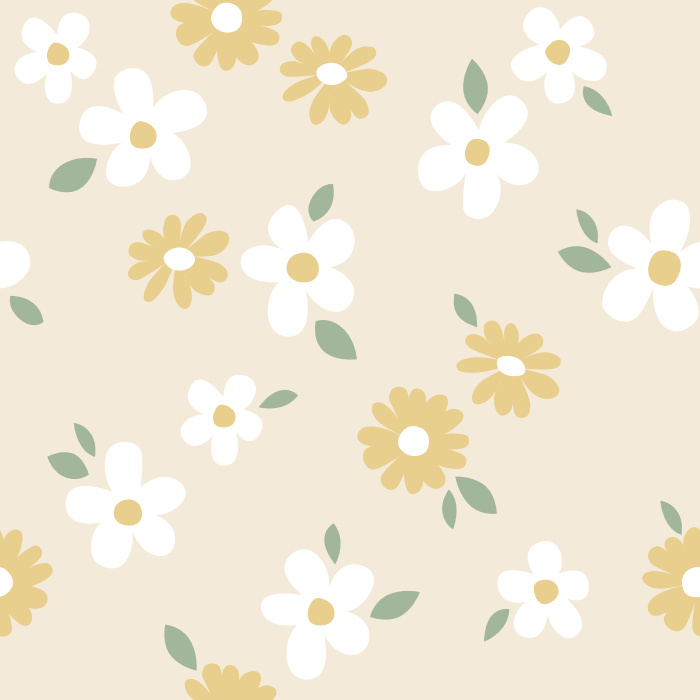 Plant a blossoming garden on any wall in your home with our Daisy Dreams Peel And Stick Removable Wallpaper.