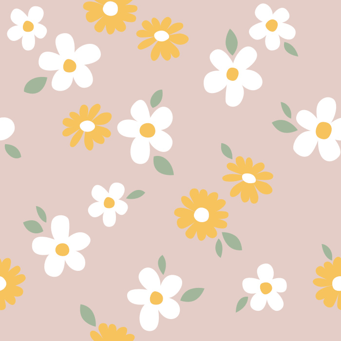 Plant a blossoming garden on any wall in your home with our Daisy Dreams Peel And Stick Removable Wallpaper.