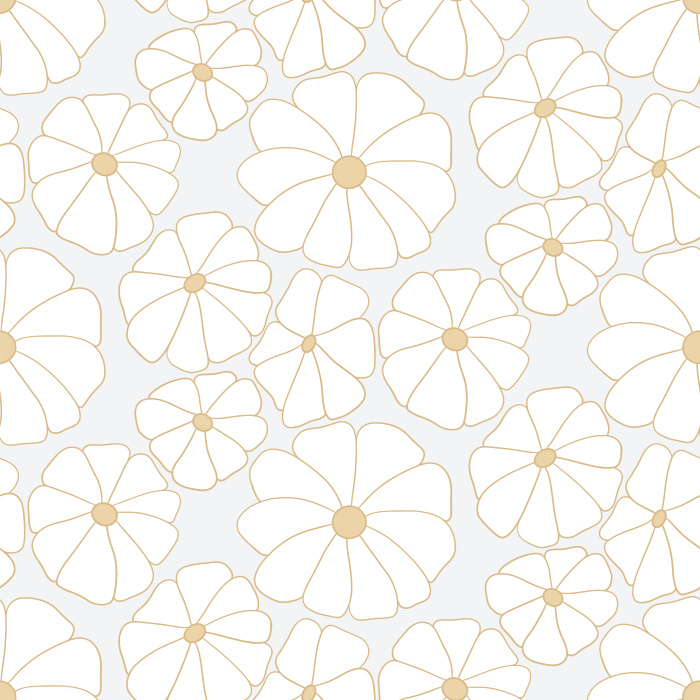 Create the perfect throwback with our Groovy Garden Peel and Stick Removable Wallpaper. 