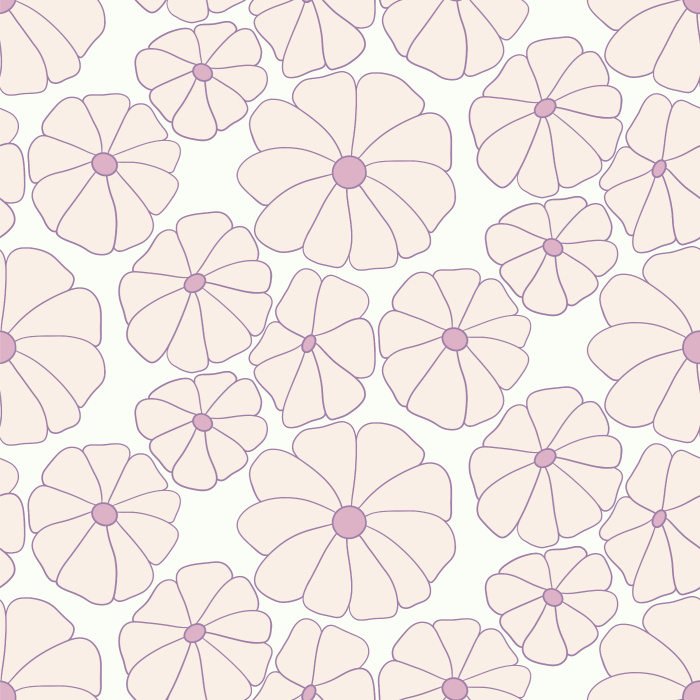 Create the perfect throwback with our Groovy Garden Peel and Stick Removable Wallpaper.