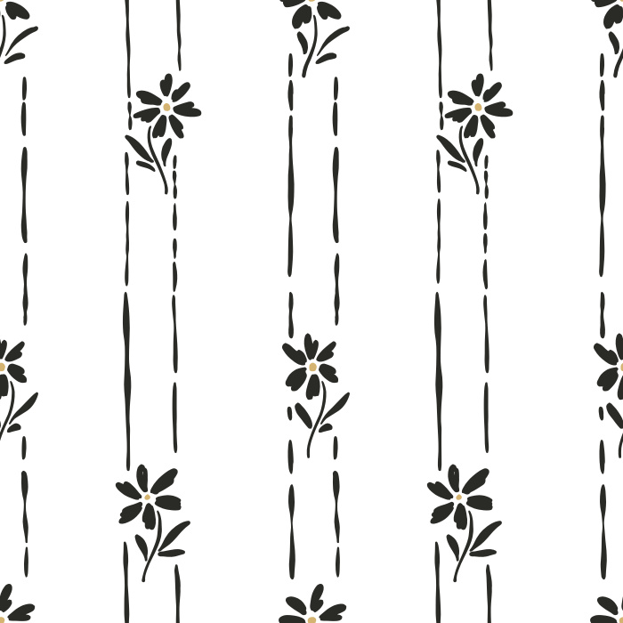 Create the perfect accent with our Little Lillies Peel And Stick Removable Wallpaper.