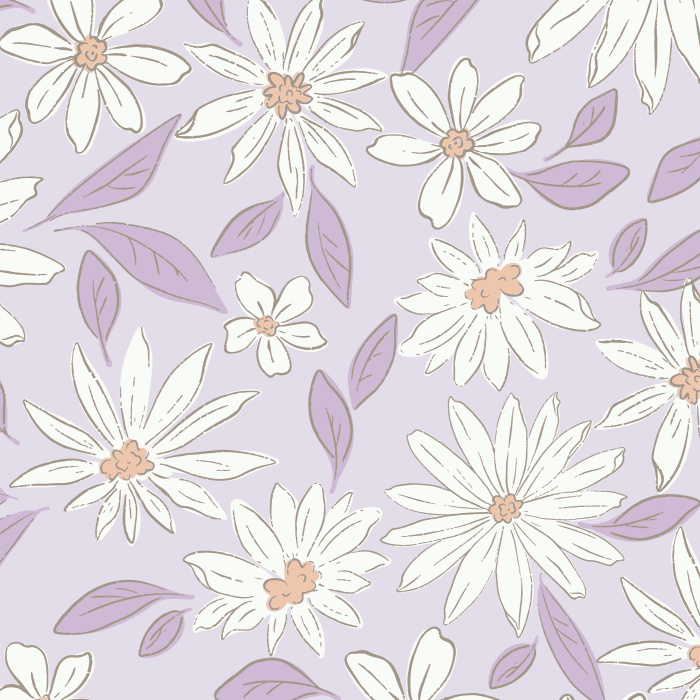 Bring the feel of a garden to Chrysanthemum Cottage Peel And Stick Removable Wallpaper. 