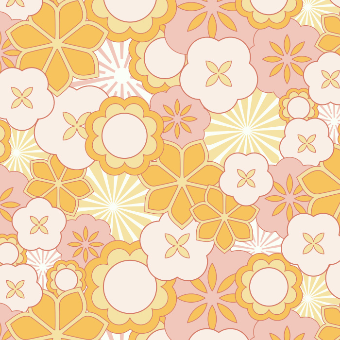 Make a bold statement with the fun florals of our Graphic Garden Peel And Stick Removable Wallpaper.