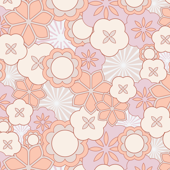 Make a bold statement with the fun florals of our Graphic Garden Peel And Stick Removable Wallpaper.