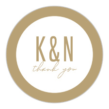 Add the perfect touch to your stationery or seal your envelopes with our Minimal Stack Wedding Stickers.