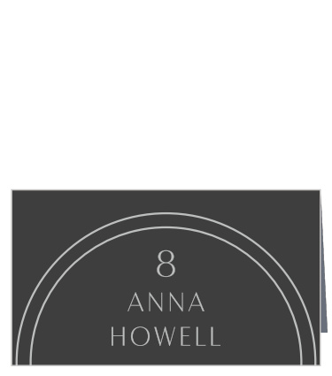 Create a spot for everyone with our sophisticated, uncomplicated Ring Simplicity Place Cards.
